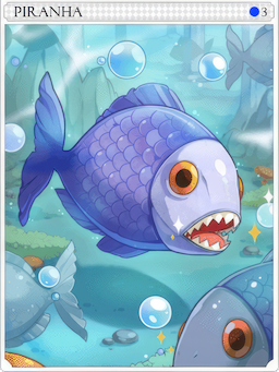 Piranha Card