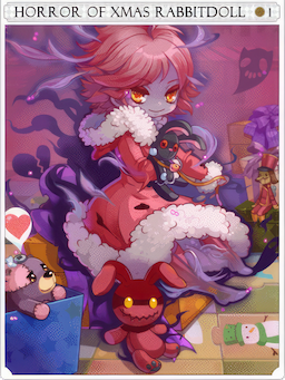 Malicious Baby Ghost Card