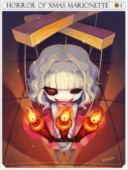 Dancing Marionette Card