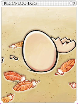 Peco Peco Egg Card