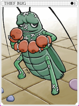 Male Thief Bug Card