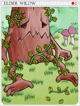 Elder Willow Card