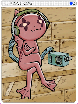 Thara Frog Card