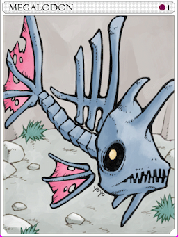 Megalodon Card