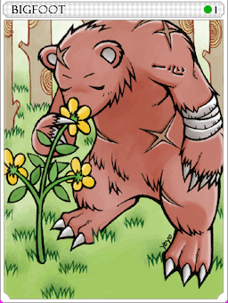 Bigfoot Card