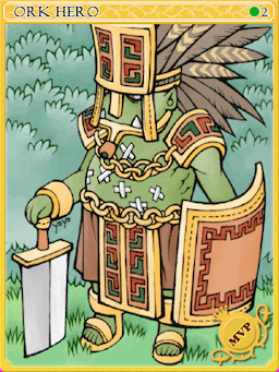 Orc Hero Card