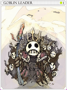Goblin Leader Card