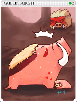 Gullinbursti Card