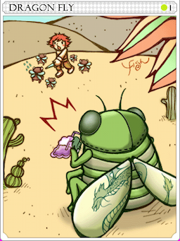 Dragon Fly Card