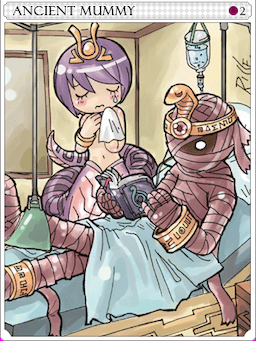 Ancient Mummy Card