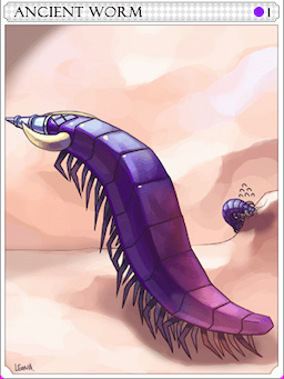 Ancient Worm Card