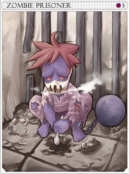 Zombie Prisoner Card