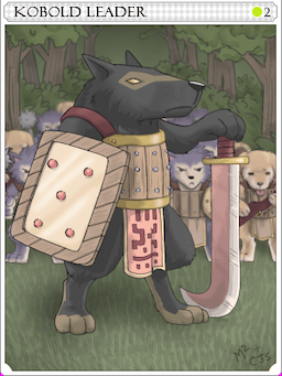 Kobold Leader Card