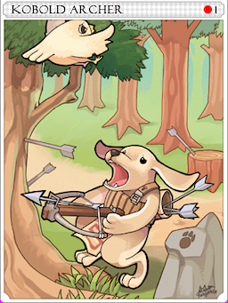 Kobold Archer Card