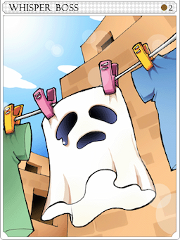 Giant Whisper Card