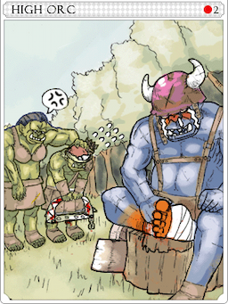 High Orc Card