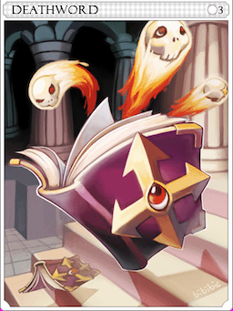 Death Word Card